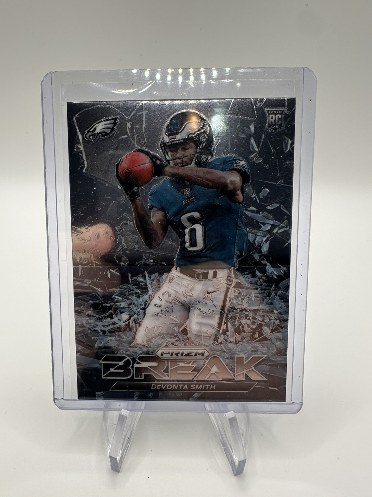 2021 Panini Prizm #PB-10 DeVonta Smith Prizm Break