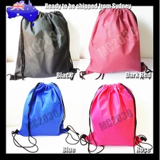 Brand NewPremium School Drawstring Duffle Bag Sport Gym Swim Dance Shoe Backpack