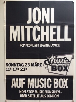 JOHN MITCHELL CONCERTPOSTER ,TOURPLAKAT MUSIC BOX