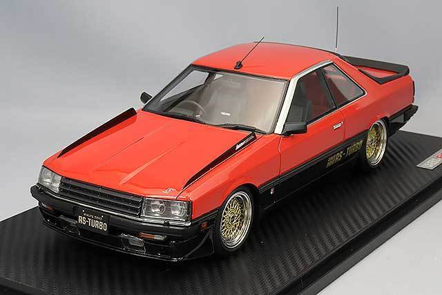 イグニッションモデル 1/18 SKYLINE 2000 RS-Turbo Ignition Model 1/18 Nissan Skyline 2000 RS-Turbo R30 Red