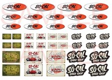 SpeedSHOP 1:64, 1:43 ,1:32, 1:24 WATER-SLIDE DECALS FOR HOT WHEELS, SLOT CAR