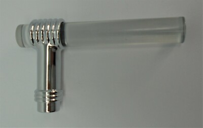 JADO 411/008/305 Entry / Passage Door Lever LH Chrome/Clear Germany CR3