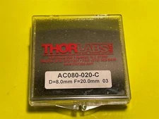 THORLABS AC080-020-C D= 8.0 mm F = 20.0 mm - New