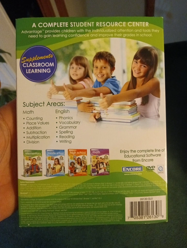 NEW Advantage Elementary A Complete Student Resource Center Grades 1-5 FREE SHIP - Image 2 of 2