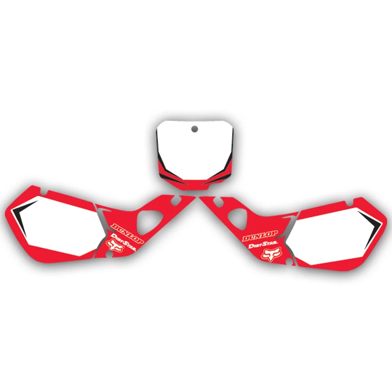 Honda CR 125 R CR125 CR125R 1998-1999 GRÁFICOS con fondo personalizado KIT DE CALCOMANÍAS Foto 2 de 4