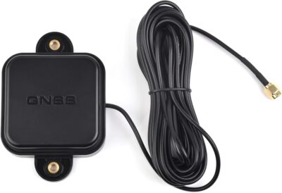 waveshare GNSS L1+L2+L5 Multi-GNSS & Multi-Frequency Active Antenna, Black 