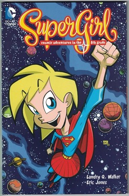 SUPERGIRL COSMIC ADVENTURES IN THE 8TH GRADE TP TPB 1st edition 1st print NEW NM