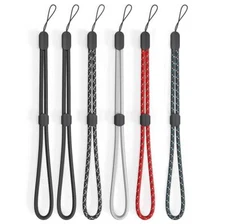 Hand Wrist Strap Lanyard, 6/12 Pcs Adjustable Colorful Nylon Wrist Phone Strap