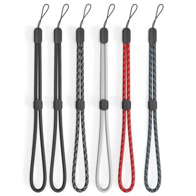 Hand Wrist Strap Lanyard, 6/12 Pcs Adjustable Colorful Nylon Wrist Phone Strap