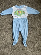 DISNEY Baby Mickey Mouse boys pajamas 9 Months 1984 80s