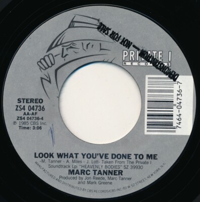 MARC TANNER - AT LAST YOU'RE MINE / LOOK WHAT YOU'VE DONE - PROMO - 45 Record NM