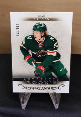 Upper Deck 2021-22 Artifacts #219 - Adam Beckman - Rookie /999 - Wild