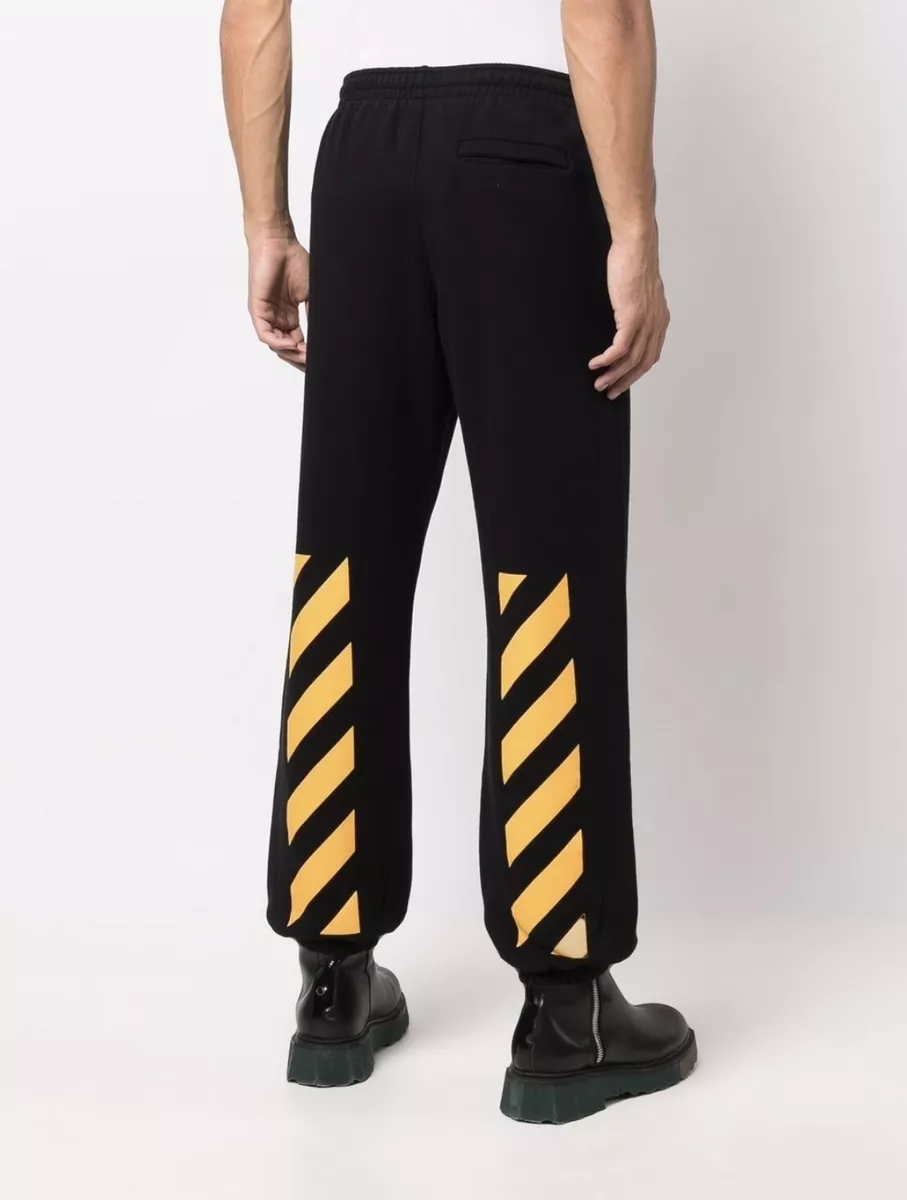 off white caravaggio Print track pants mens size L eBay