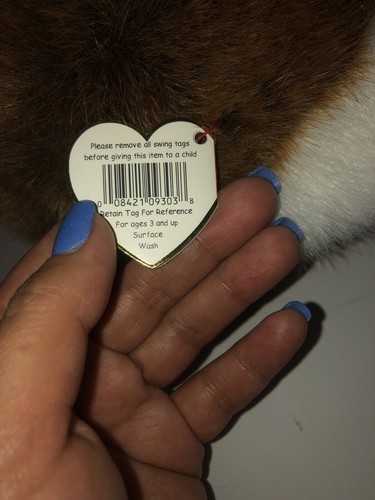 Ty Beanie Baby Stretch the Ostrich (1998) - Bild 5 von 8