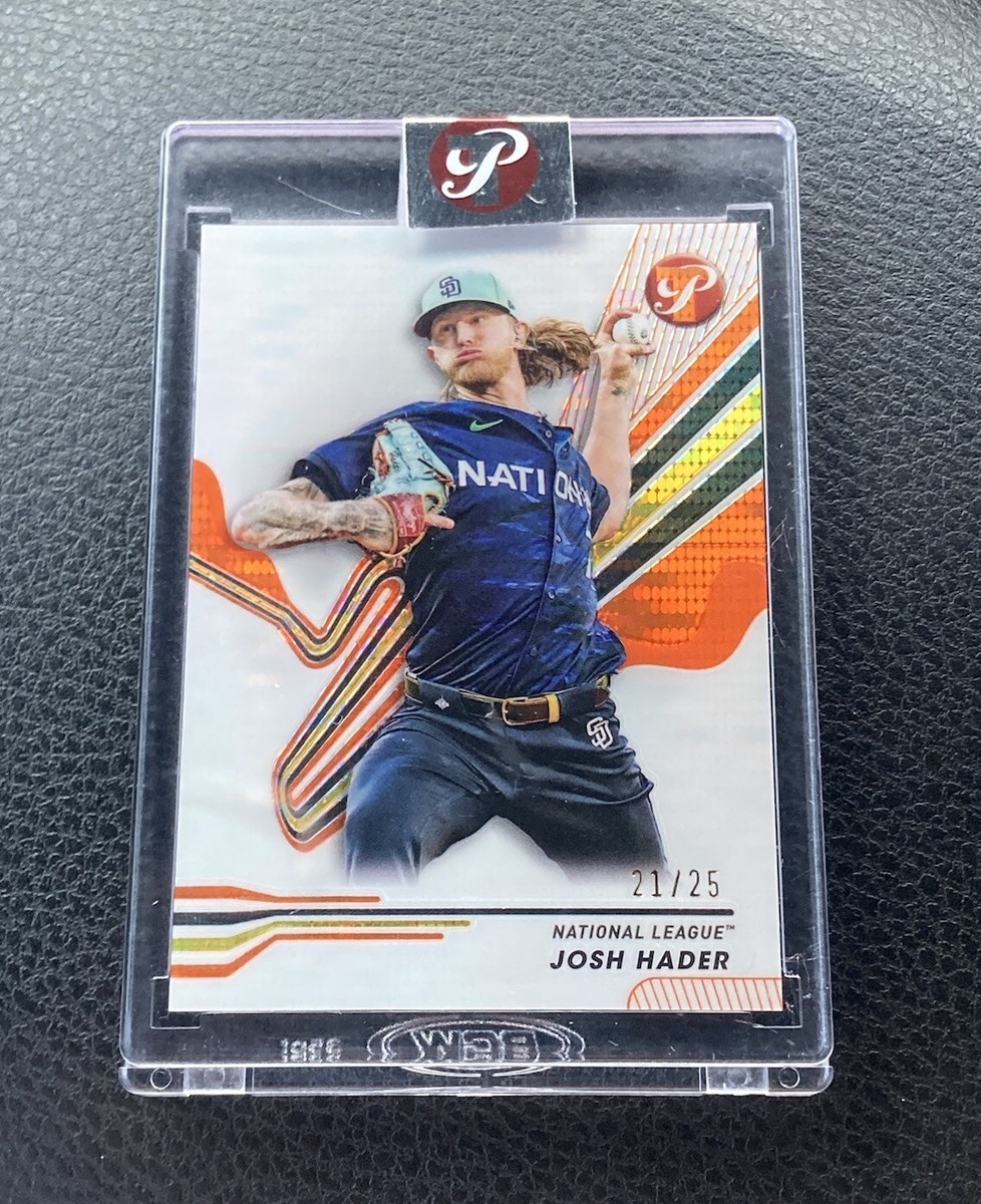 Topps Pristine Josh Hader (ジョシュ・ヘイダー)直筆サイン auto