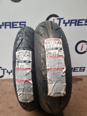 ほぼ新品 BRIDGESTONE S21F 120/70-17 120/70-ZR17 & 160/60-ZR17 BRIDGESTONE S21 MOTORBIKE MOTORCYCLE