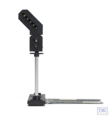 TTDS1L Train Tech OO DCC Signal (LH Feather) - 2 Aspect Home