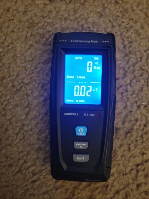 ERICKHILL EMF Meter, Rechargeable Digital Electromagnetic Field Radiation...