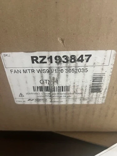 RZ193847 Reznor Fan Motor WS96/120 3052035