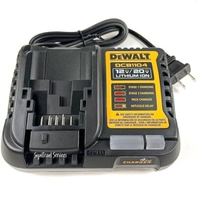 DEWALT DCB1104 20V Volt MAX Li-Ion Fast Battery Charger Replaces
