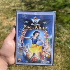 Snow White and the Seven Dwarfs Blu-ray/DVD, 2009, 3-Disc Set