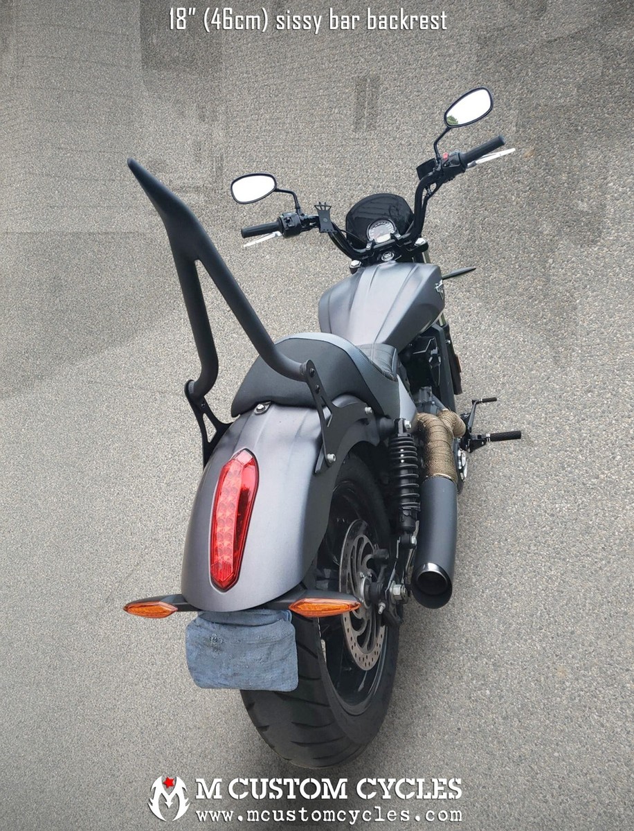 ACE Sissy Bar Passenger Backrest for Victory Octane Motorcycles | eBay
