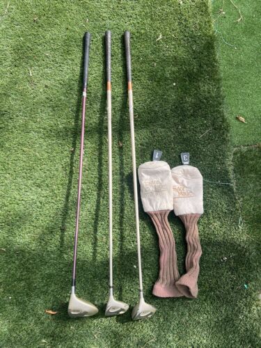 TaylorMade 10.5 Driver + 3 & 5 Wood Set, Bubble Shafts RH S Flex Ladies 43” Golf