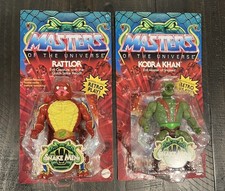 Mattel Masters of the Universe Origins Kobra Khan and Rattlor Snake Men