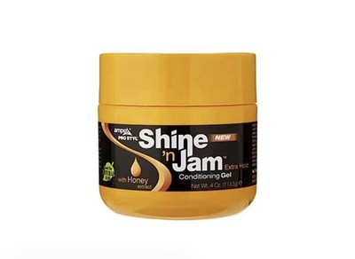 Ampro Shine 'n Jam Conditioning Gel, Extra Hold, 4 Ounce Hair Gel