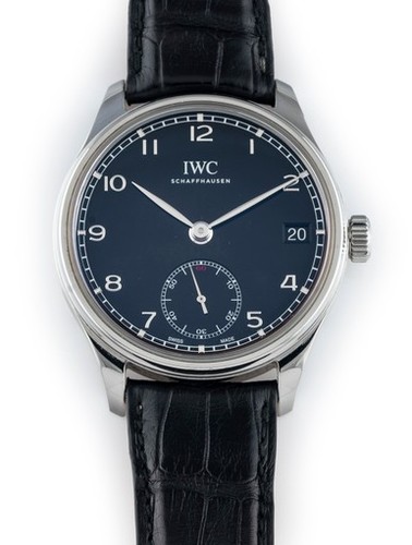 IWC IWC Portugieser Hand Wound 8-Days 43mm IW5102-02 - 100% Complete & As-New