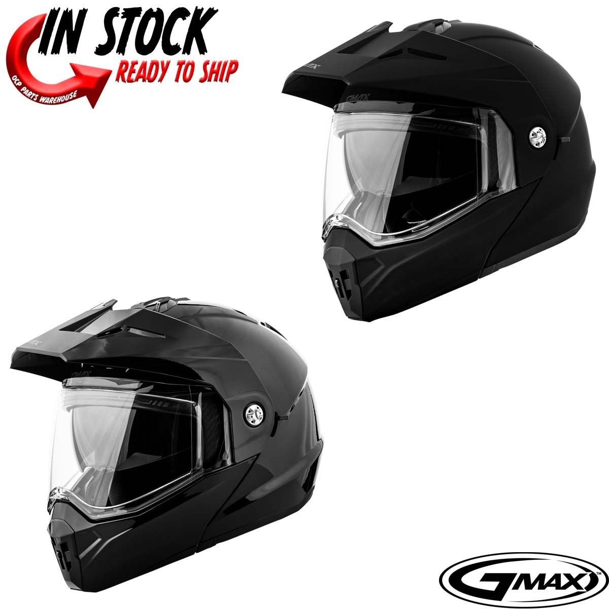 「GMAX DOT 76X モトクロスヘルメット」新品同様 NEW! GMAX MD-74 MODULAR ADV MOTORCYCLE HELMET - PICK SIZE & COLOR
