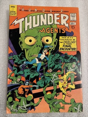 T.H.U.N.D.E.R. AGENTS THUNDER AGENTS #8 1966 - Vg (4.0) COPY - Key 1ST RAVEN