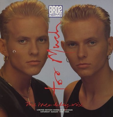 Bros - Too Much (The Wembley Mix) 12 Inch Vinyl Single (12 Inch Record)