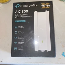 TP-Link EAP610-Outdoor White AX1800 Omada Indoor Outdoor Wi-Fi 6 Access Point