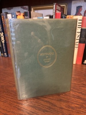 Montaigne   Andre Gide. Signed Limited  Blackamore 1929. Very Good