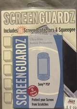 Sony PSP Screen Guards Includes 15 Protectors- NIB Sealed