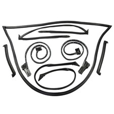 Full Weatherstrip Kit Weather Strip Seal 8489GGW For Chevrolet Corvette 1984-198