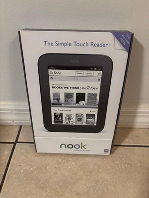 Barnes & Noble Nook Simple Touch E-Reader Wi-Fi