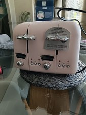 De'Loghni Argento Flora 4 Slice Electric Toaster In Dusk New Box