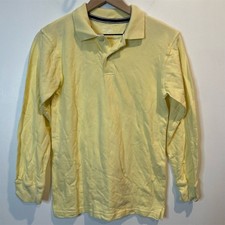 NWT The Children  s Place Yellow Long Sleeve Polo Shirt Size XL