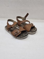 Toddler Girls Footbed Sandals Cognac, cat Jack Pre-owned