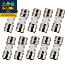 F3AL125V 3.6X10 Mm 3A 125V Fuses 0.14X0.39 Inch 3 Amp 125 Volt Fast-Blow Glass F