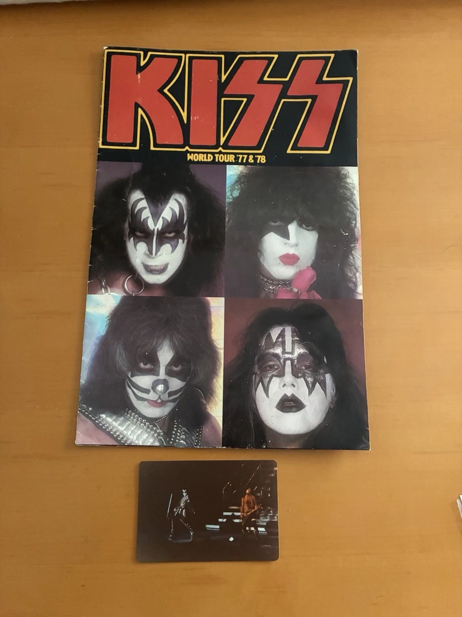 Kiss Tour Book for sale | eBay