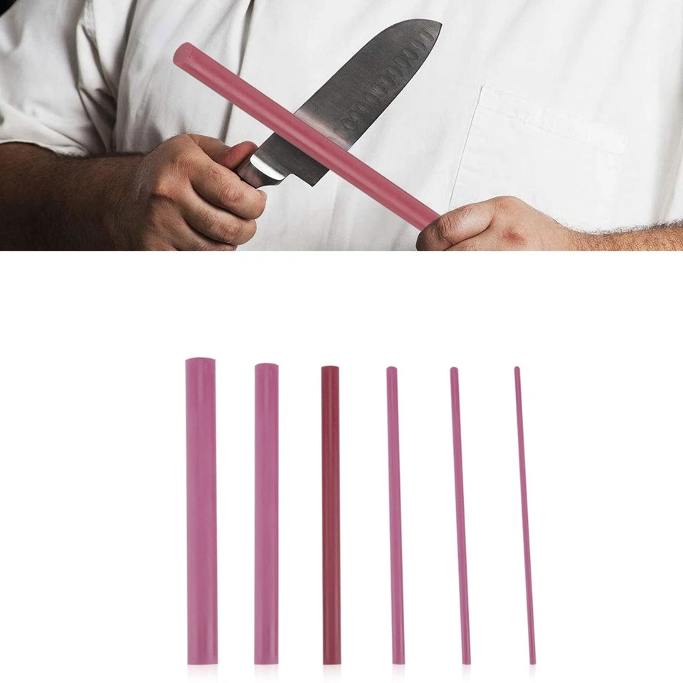 6x 3000 Grits Rubin Schleifmittel Polieröl Stein Schärfer Schärfstein Whetstone - Bild 3 von 4