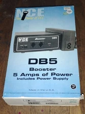 NCE DB5 5 Amp Booster w/Power Supply #5240028 for NCE DCC Systems NIB CC