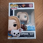 Funko Pop! DC Heroes 2026 Target Exclusive SUPERGIRL WITH PUPPY KRYPTO #633