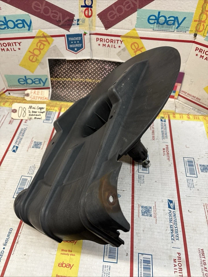 07-13 MINI COOPER R56 SOPORTE PORTA NEUMÁTICOS DE REPUESTO # 5171 7184110 Foto 3 de 4