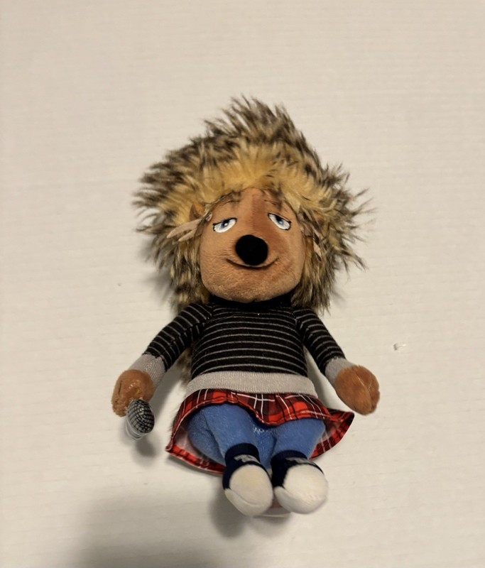 2017 TY BEANIE PORCUPINE NAMED "ASH" FROM MOVIE SING PLUSH/STUFFED ANIMAL