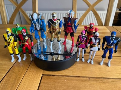 Power Rangers Ninja Steel Full Team inkl. V.Rare Gold plus andere 10er Set