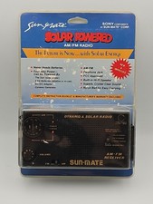 Dynamo Solar Power Battery Crank Radio Receiver Sun Mate Survival